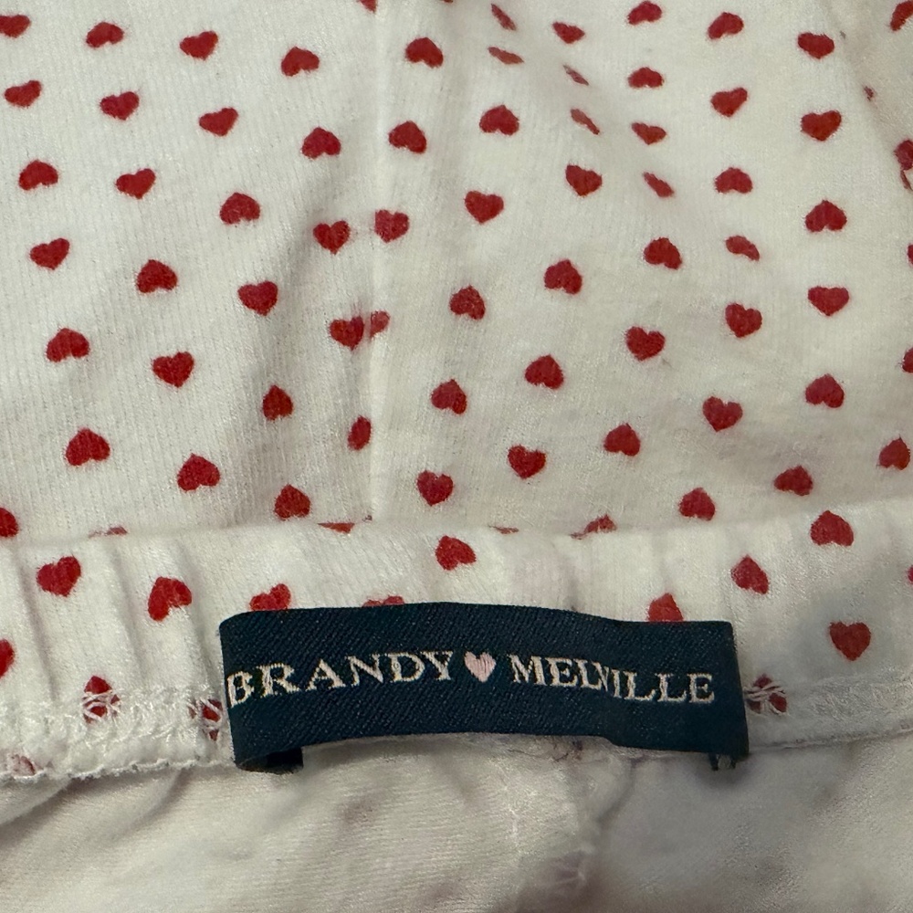 Brandy Melville Heart Pj Pants